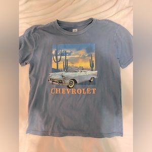 Chevy blue shirt